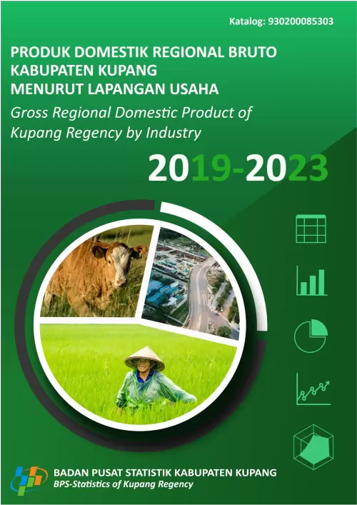 Produk Domestik Regional Bruto Kabupaten Kupang Menurut Lapangan Usaha 2019-2023