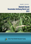 Statistik Daerah Kecamatan Amfoang Barat Laut 2012