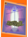 Indikator Ekonomi Kabupaten Kupang 2007