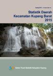 Statistik Daerah Kecamatan Kupang Barat 2015