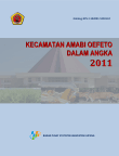 Kecamatan Amabi Oefeto Dalam Angka 2011