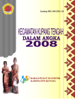 Kecamatan Kupang Tengah Dalam Angka 2008